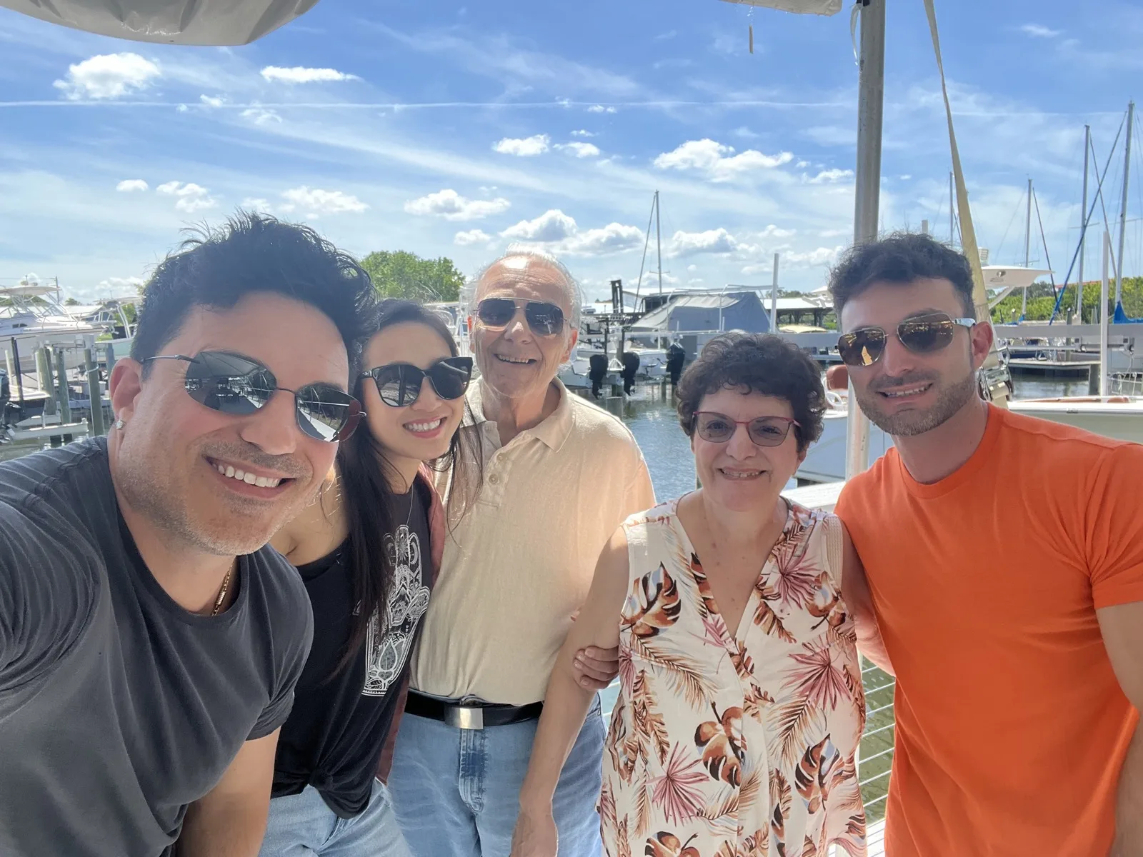 The Tumolo family: Dr. Christopher Tumolo, Dr. Vicky Than, Dominick Tumolo, Michele Tumolo and Stephen Tumolo